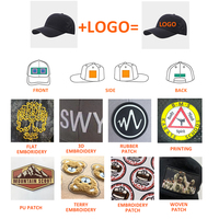 Casquettes de sport imperméables à 6 panneaux pour le camping, la course à pied et les activités de plein air, logo personnalisé, casquette de camionneur en nylon à séchage rapide, casquettes de baseball pour hommes