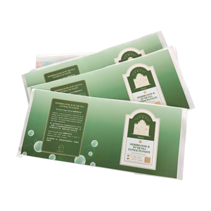 Matte Green Aluminum Foil Tea Packaging Bags Custom Printed Resealable Pouches for Tea Paste Supplement - Product Image 1