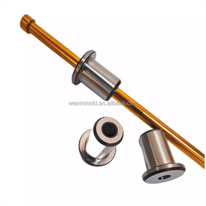 Kit de manchons de soupape SKH51 revêtus de TiN, composants de soupape à aiguille interchangeable pour moules d'injection PET HRC59-61 - Product Image 2