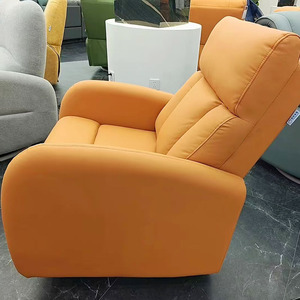 Sofá Reclinable Eléctrico de Cuero <span class=keywords><strong>con</strong></span> Función de Masaje, Estilo Moderno, 360 °   Sillón Reclinable Individual Giratorio <span class=keywords><strong>con</strong></span> Masaje - Product Image 5