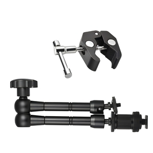 Brazo Mágico en Oferta, Soporte Articulado Metálico de 7 Pulgadas con Super <span class=keywords><strong>Clamp</strong></span> para Cámara DSLR, Accesorio de Fotografía para Estudio Fotográfico - Product Image 3