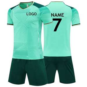 Conjuntos de Roupas de Futebol com Patches Personalizados, Camisetas de Futebol Vintage Profissionais, Camisetas de Futebol Retro - Product Image 2