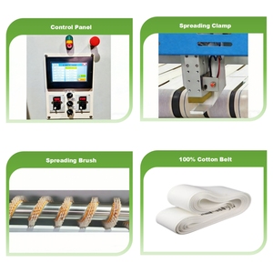 Machine automatique d'étalement du <span class=keywords><strong>linge</strong></span> industriel pour blanchisserie commerciale, hôtel, hôpital, fabricant d'équipements de blanchisserie - Product Image 2