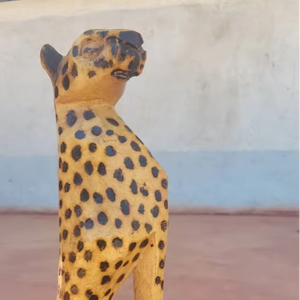 Máscara Africana Vintage Tallada en Madera, Decoración de Pared Hecha a Mano, Arte Cultural - Product Image 1