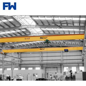 Mới 10 tấn 7.5 tấn 8 tấn điện dầm đơn trên không cần cẩu 10 20ton cầu trục hội thảo - Product Image 1