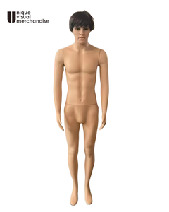 Maniquí Masculino Económico para Pelucas, Maniquí de Cuerpo Completo de Plástico, Maniquí Masculino Realista en Venta - Product Image 1