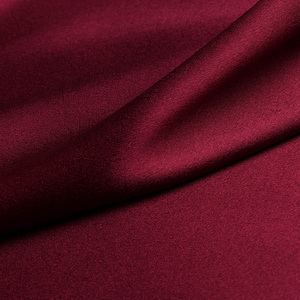 Tela de Satén Charmeuse de Seda de Morera 100% Pesada, 40mm, 114cm de Ancho, <span class=keywords><strong>Rojo</strong></span> Vino, para Vestido de Noche, Boda, Cortina y Disfraz, Venta por Metro - Product Image 2