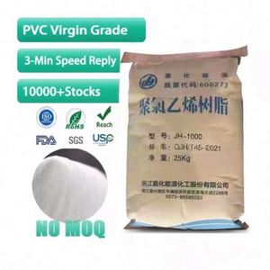 Résine PVC Jiahua JH‑1000, poudre blanche, chlorure de polyvinyle, matière première plastique industrielle - Product Image 1