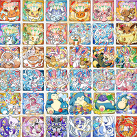 Aimants de réfrigérateur PY, cartes magnétiques en acrylique à trois couches, 25e anniversaire, ClearTrading Top Loaders, Booster Boxes, Jeux de société