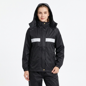 Combinaison de <span class=keywords><strong>pluie</strong></span> imperméable pour homme avec logo personnalisé de haute qualité, veste de <span class=keywords><strong>pluie</strong></span> pour moto et vélo électrique pour la randonnée et les voyages - Product Image 3