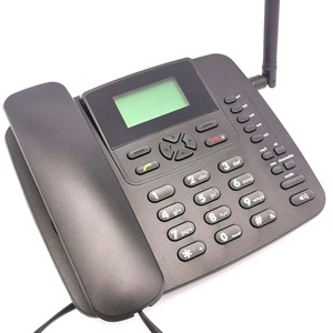 <span class=keywords><strong>Téléphone</strong></span> <span class=keywords><strong>fixe</strong></span> sans fil 4G W3600B avec bande de fréquences 2G/3G/4G et 5 touches de stockage individuelles - Product Image 1
