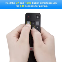 Télécommande vocale de remplacement RC802V FNR1 pour téléviseurs intelligents TCL Android TV 4K UHD avec boutons N-fli Y-Tub, pile AAA, portée de 10 m
