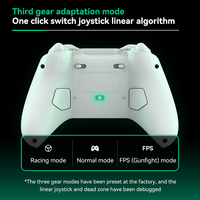Nuevo Control de Juego Inalámbrico Z03 con Joystick de Efecto Hall, Gatillo con Giroscopio de 6 Ejes y Doble Vibración para PC, Switch, Android e iOS