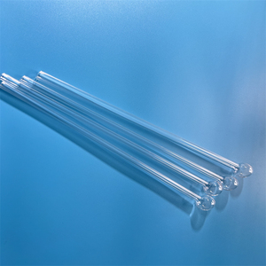 Échantillon de pari transparent personnalisé Tube de <span class=keywords><strong>quartz</strong></span> Tube d'échantillon de test de <span class=keywords><strong>quartz</strong></span> Tube en verre de <span class=keywords><strong>quartz</strong></span> - Product Image 3