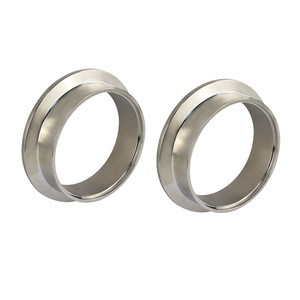 Collier de serrage pour tuyau en acier inoxydable, à bride en forme de V, pour applications industrielles générales, finition polie - Product Image 5
