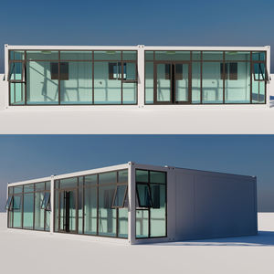 Maison modulaire préfabriquée en acier extensible de 20 pieds, robuste, à connexion par boulons, montage facile sans grue pour logements <span class=keywords><strong>sociaux</strong></span> - Product Image 3