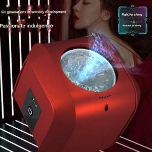 เครื่องยืดหดไฟฟ้าอัตโนมัติเต็มรูปแบบถ้วยสำหรับผู้ใหญ่เพศชายการสั่นสะเทือน50-70นาทีแบตเตอรี่ Rubik's - Product Image 5