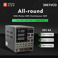 YCS 3061 VCO OCP DC alimentation de laboratoire réglable 30V 6A commutateur de sortie USB-A Port TYPE-C charge rapide