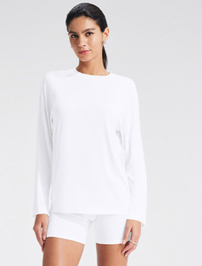 T-<span class=keywords><strong>shirt</strong></span> de sport respirant personnalisé pour <span class=keywords><strong>femme</strong></span>, haute qualité, avec logo frontal, manches longues, en Spandex/Nylon, vente en gros - Product Image 4