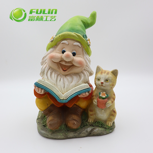 Statue <span class=keywords><strong>de</strong></span> gnome <span class=keywords><strong>solaire</strong></span> en résine <span class=keywords><strong>de</strong></span> taille réelle, sans visage, <span class=keywords><strong>de</strong></span> style dessin animé, pour jardin, pelouse, patio, décoration <span class=keywords><strong>de</strong></span> Noël - Product Image 2