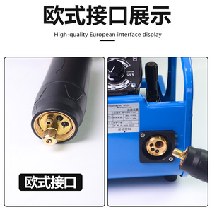 Mig Welding Torch 200A 350A 500A European Style Co2 Gas Welding Tool For Industrial Use - Product Image 3