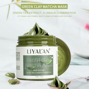 <span class=keywords><strong>Masque</strong></span> facial hydratant et détoxifiant à l'argile verte au thé <span class=keywords><strong>matcha</strong></span>, à base de kaolin naturel, personnalisable en gros - Product Image 2