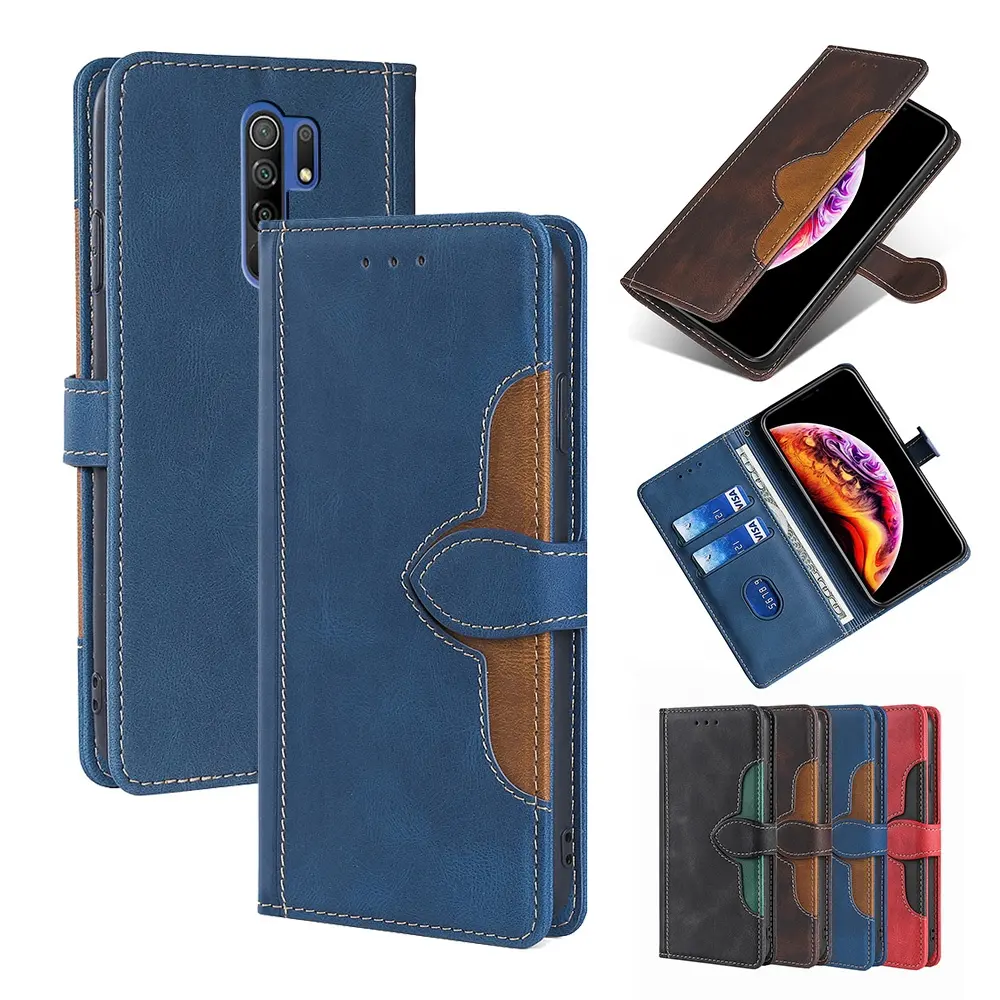 For Redmi Note 4/5/6/7/8T Fashion Popular Protective Wallet Phone Case Wholesale For Redmi 10X/8/7/6/5 Flip Leather Back Cover