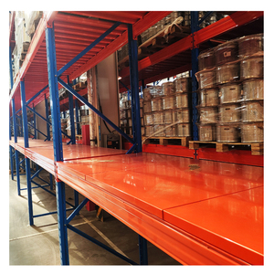 Racks d'entrepôt Rack de stockage sans bouchon Système de rayonnage à palettes robuste Stockage de garage Système de rayonnage d'entrepôt - Product Image 1