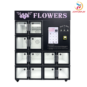 Kiosco Expendedor de Flores Inteligente Comercial JFP con Refrigerador, Pantalla Táctil y Pago sin Efectivo para Aeropuertos y Estaciones de <span class=keywords><strong>Metro</strong></span> - Product Image 1