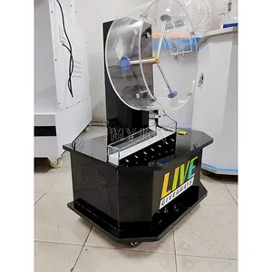 Máquina <span class=keywords><strong>de</strong></span> Lotería Negra <span class=keywords><strong>de</strong></span> Moda, Máquina <span class=keywords><strong>de</strong></span> Sorteo <span class=keywords><strong>de</strong></span> Lotería en Línea con <span class=keywords><strong>Bola</strong></span> <span class=keywords><strong>de</strong></span> Lotería - Product Image 6