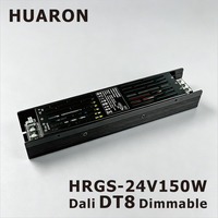 Lámpara de Oficina HRGS-150-24 DALI DT8 con Resistencia de 120Ω, Conexión a Tierra Simple y CCT Ajustable