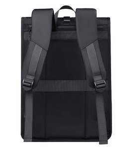 15.6" Large Waterproof Eco-Friendly Nylon Zipper Closure Portable Unisex <b>Backpack</b> Arcuate Shoulder <b>Strap</b> Capacity Commuting - Product Image 4