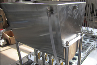 Machine de scellage automatique pneumatique en acier inoxydable 304 avec PLC pour boissons, miel, cosmétiques, savon liquide, jus, lait en poudre, eau
