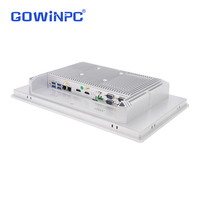 Panel PC Industrial Sin Ventilador J6412 J1900 con Doble LAN y GPIO, PC Todo en Uno de 15.6 Pulgadas con Pantalla Full HD y Rendimiento Potente