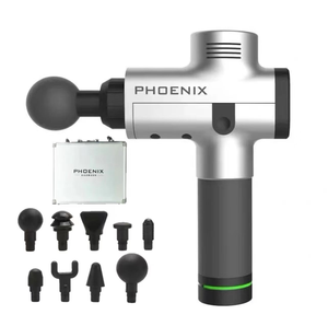 Pistola de masaje portátil inalámbrica de mano de 20 velocidades, pistola de masaje muscular para Fascia de tejido profundo, pistola de masaje Phoenix A2 A1 - Product Image 5