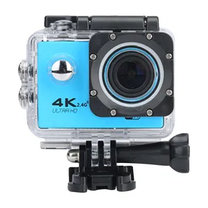 Action Camera Hd 4k Wifi 1080p casco impermeabile subacqueo telecamere di registrazione Video 60PFS telecamere per casco Sport Cam