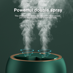 เครื่องเพิ่มความชื้นในอากาศแบบสเปรย์คู่ชาร์จผ่าน USB ความจุสูงเครื่องฟอกอากาศในครัวเรือนและในรถยนต์ - Product Image 3