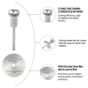 Disco de Sierra de Acero, Mini Cuchillas de Corte, Discos de Sierra Rotatorios para Taladros <span class=keywords><strong>Dremel</strong></span>, Herramientas Rotatorias - Product Image 4