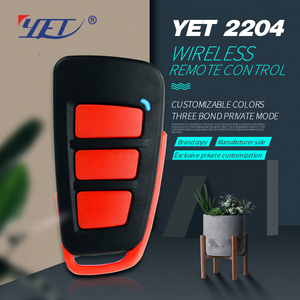 Moteur de <span class=keywords><strong>volet</strong></span> roulant YET2204, télécommande sans fil RF <span class=keywords><strong>à</strong></span> code tournant, 4 boutons, porte de garage, télécommande intelligente 433 - Product Image 5