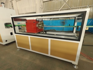 WPC sản xuất dây chuyền ép đùn máy làm cho bảng điều khiển cửa bảng hồ sơ sàn sàn hàng rào tấm nhựa PE máy đùn - Product Image 5