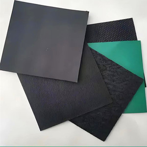 HDPE LDPE LLDPE PVC đen trắng xanh xanh 0.3-3mm đôi mịn tôm nuôi nước uống kỹ thuật geomembrane - Product Image 3
