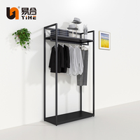 Présentoir de vêtements au design moderne pour centre commercial Kiosque d'affichage Porte-vêtements à vendre