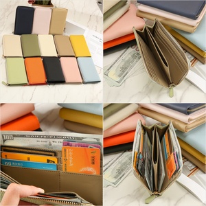 Portefeuille long en cuir véritable pour femme DUJIANG, organiseur de documents multi-cartes, modèle 2175 - Product Image 6