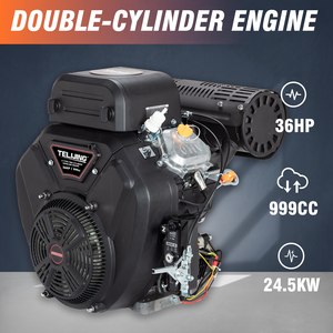 OEM nhà máy Đôi Xi lanh V4 đột quỵ 35hp/999cc động cơ xăng trục dọc Máy áp lực cao với khởi động điện - Product Image 4