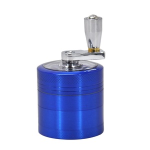 Molino triturador de 4 piezas para especias, molinillo de metal para hierbas con logo personalizado - Product Image 1
