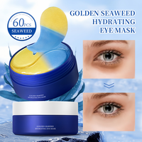 Masque pour les yeux à l'extrait d'algues hydratant et lissant avec soin anti-rides et anti-cernes pour tous types de peaux