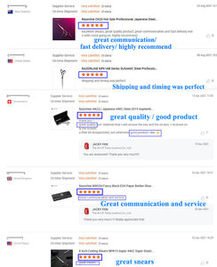 Nouveautés Razorline CAK042 VG10 CNC Ciseaux <span class=keywords><strong>de</strong></span> coiffure pour <span class=keywords><strong>coupe</strong></span> <span class=keywords><strong>de</strong></span> <span class=keywords><strong>cheveux</strong></span> - Product Image 5