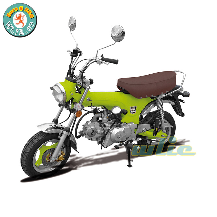 Triciclo de motocicleta a gasolina, precio de fábrica, bicicleta de calle clásica de 125cc, Euro 5 EEC