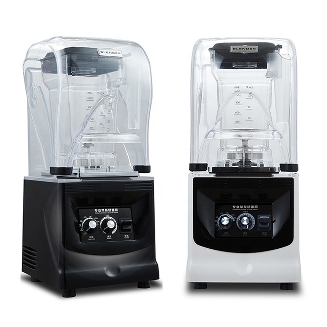 Heavy Duty Commercial Blender with Sound Cover Professional High Speed Smoothie Blender with CE