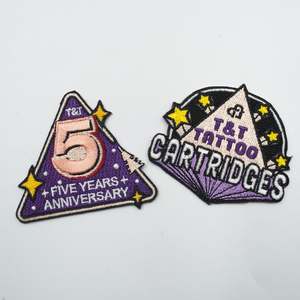 Tùy chỉnh đáng yêu Pet thêu các bản vá lỗi thiết kế logo cho hàng may mặc - Product Image 4